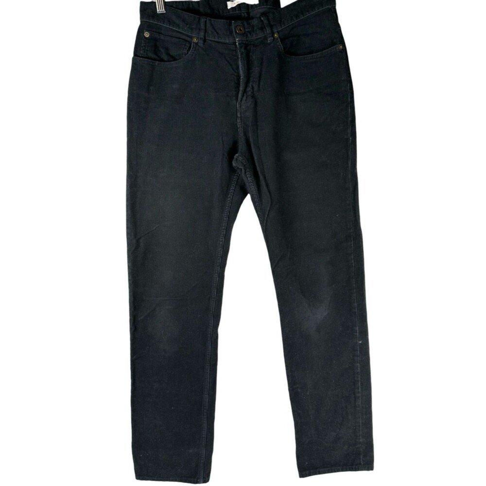 Billy Reid Black 5-Pocket Classic Corduroy Cotton Pants Men’s Size 30x30